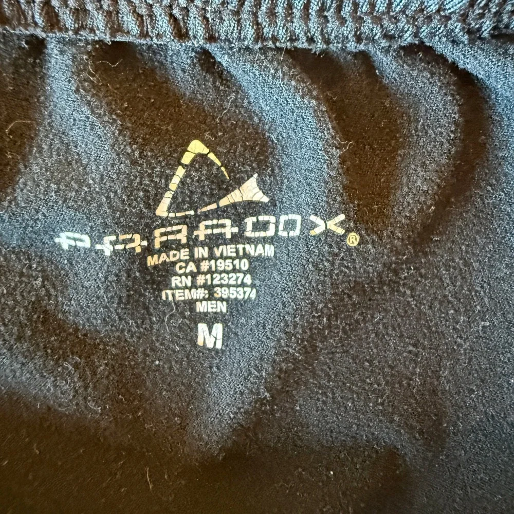 Paradox Men's Black Baselayer Pants Size‎ M